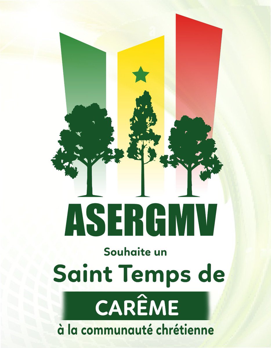 Le directeur général et l’ensemble des collègues souhaitent un Saint temps de Carême à la communauté chrétienne en général et les frères et soeurs en Christ de l’agence, en particulier. #asergmv #gmv #careme #senegal