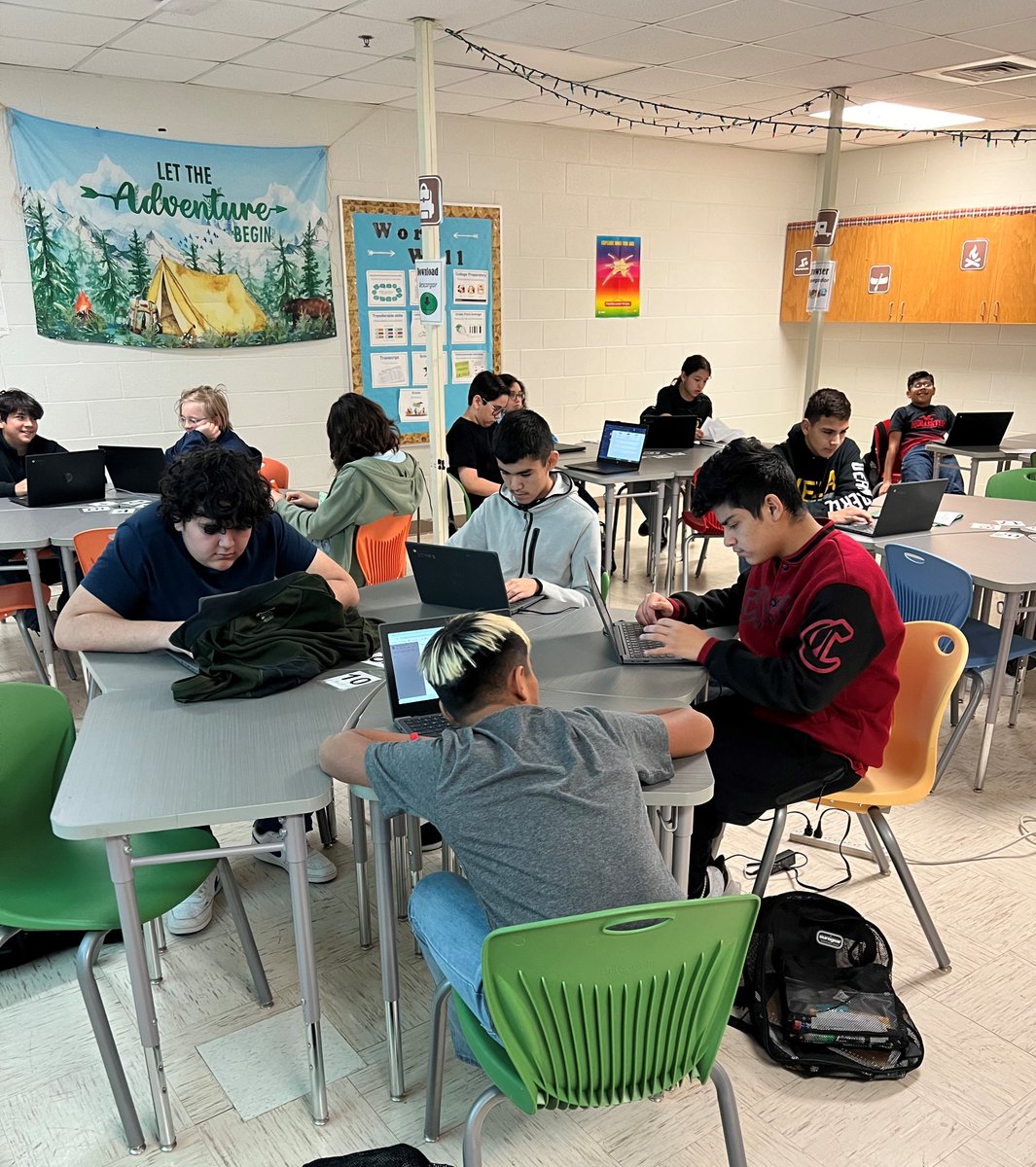 Ms. M. Gallaga's 3rd period Computer Scientists are diving into flowcharts with Google Docs on Digital Learning Day <a href="/All4Ed/">All4Ed</a>! 🌟💻 #DLDay #HCISDDLDay24