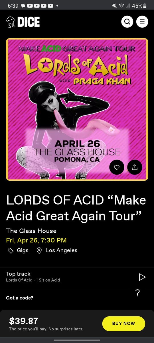 BeezerBopLS's tweet image. Occasionally I will look up upcoming shows at local venues,  and saw this happening 5 miles from me.  Anyone else going? #Yoshinoya Pre-Show Party on me! 🍲
#LordsOfAcid
#GlassHouse
#Pomona