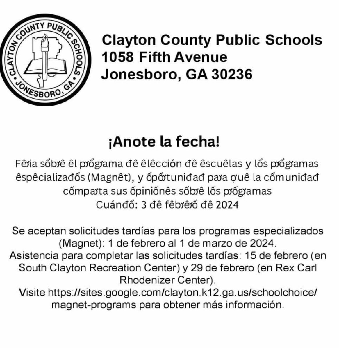 CCPS Magnet Programs tweet media