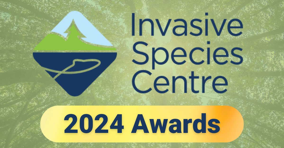Today at the #ISForum, we kicked off with the Invasive Species Centre 2024 awards. A big congratulations to the winners: 

Dr. Rebecca Rooney
Cassidy Egerdeen
Dr. Yoamel Milián-García
Dr. Nicholas Mandrak