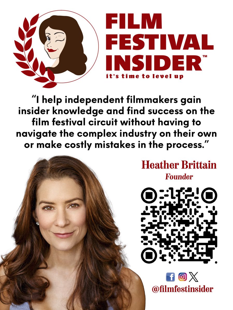 Film Festival Insider (@filmfestinsider) on Twitter photo Hi - I am <a href="/TheHeatherBritt/">Heather Brittain</a> - and I am very excited to be launching my new course very soon!
Sign up at filmfestivalinsider.mykajabi.com/joinus and be the first to know when my FREE Masterclass is released! #filmmakers #filmfestivals #filmfestival #filmmaking #supportindiefilm Hi - I am <a href="/TheHeatherBritt/">Heather Brittain</a> - and I am very excited to be launching my new course very soon!
Sign up at filmfestivalinsider.mykajabi.com/joinus and be the first to know when my FREE Masterclass is released! #filmmakers #filmfestivals #filmfestival #filmmaking #supportindiefilm