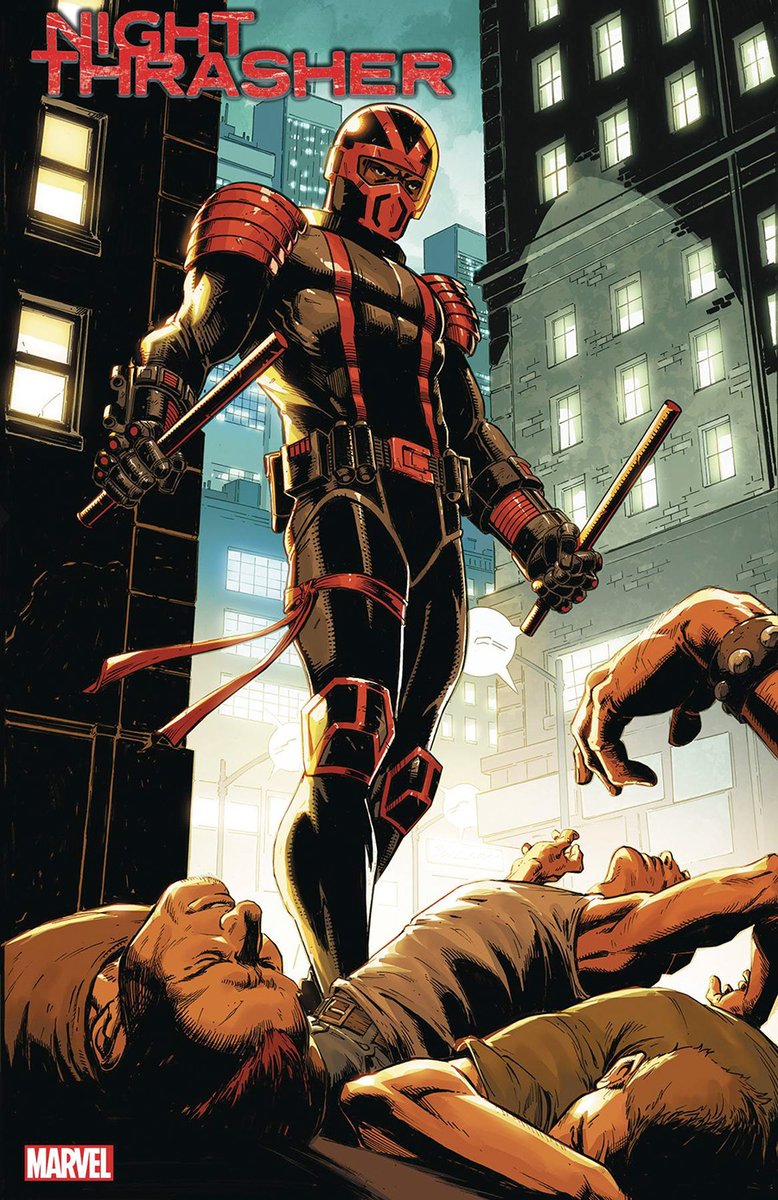 MidtownComics's tweet photo. IT'S TIME TO THRASH THE NIGHT!
Don't miss this bold new direction for a cult classic character, leaving the '90s behind him!
π#NightThrasher Vol 2 #1
βοΈ#JHotham
π¨#NelsonDaniel
π¨@realmarkbagley #Variant
πhttps://t.co/aHDsPHnTmI
#newcomics #firstissues #Marvel #comicbookshop https://t.co/JD8464HTDA