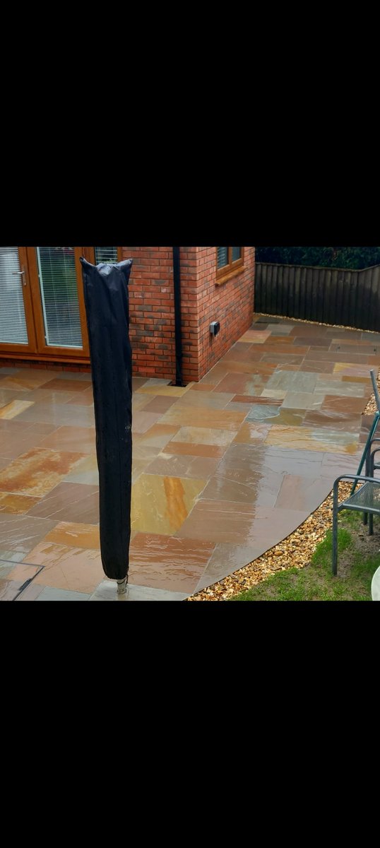 50m2 indian sandstone . Jointed with flowpoint from <a href="/Ultrascape_UK/">UltraScape</a>