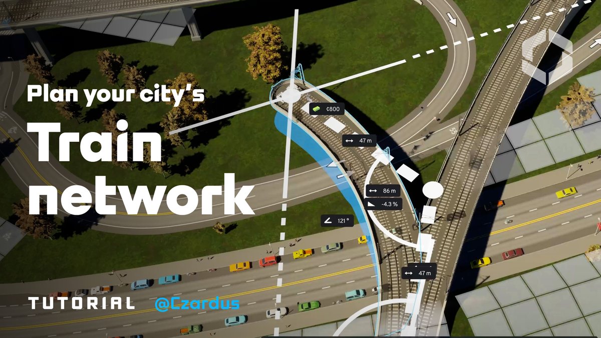 Efficient transportation networks are crucial for any growing city! 

Watch as <a href="/Czardus4/">Czardus</a> shows you the things you need to keep in mind when you start planning for your city's train network.

Watch now: youtu.be/kmztd9i9I8A