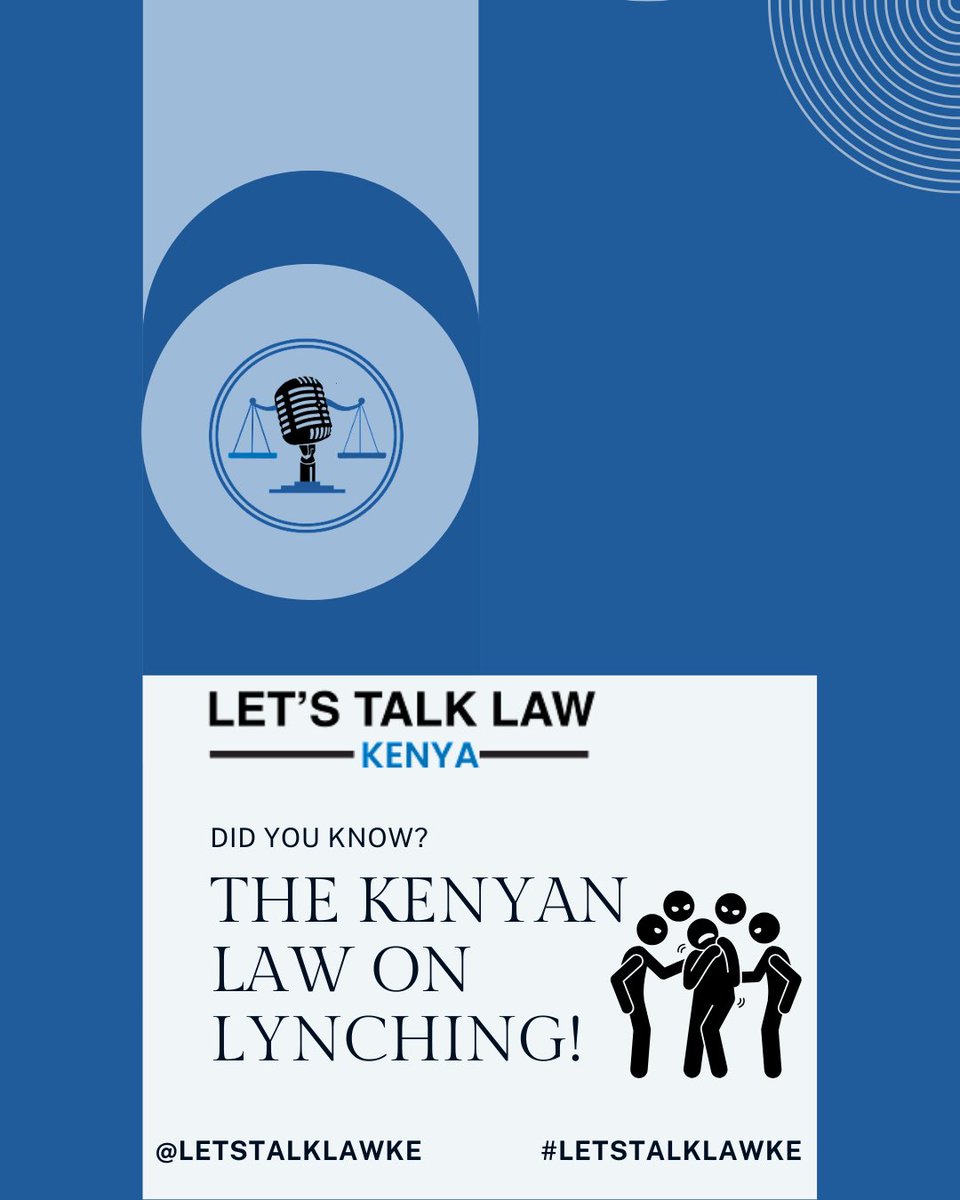 letstalklawke's tweet photo. Is it mob justice or mob injustice?

In this Infographic, we give examples recent tragic examples of recent mob justice incidents.

We also highlight judicial precedents which establish that legal avenues for addressing grievances exist and resorting to violence is unacceptable. https://t.co/4vY6VoR7vl
