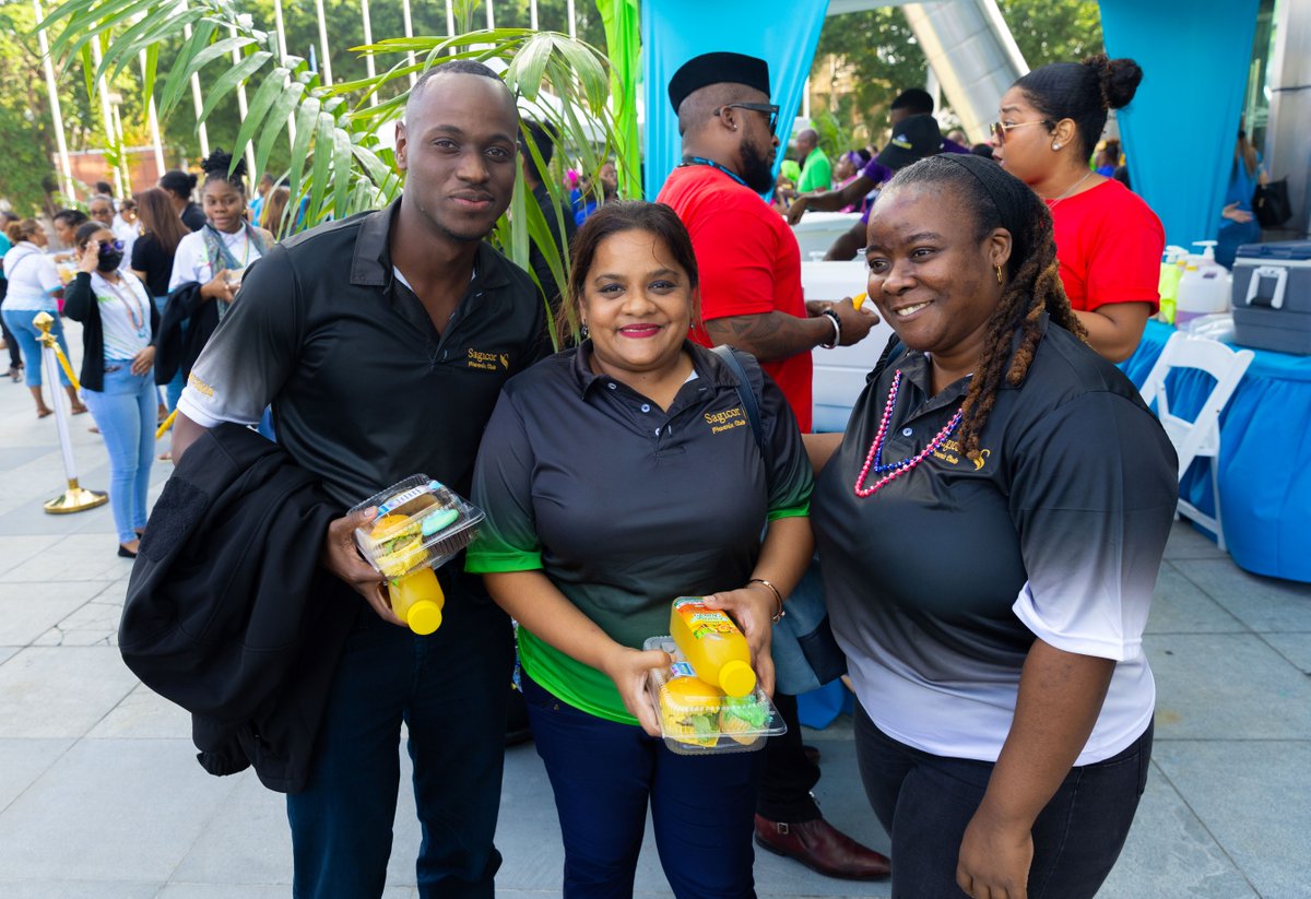 SagicorGroup's tweet photo. Team TT hosted their annual team Ignite during the week before Carnival, and it’s safe to say showing up for Sagicor is in their DNA.
#TTIgnite #GOBRAVE https://t.co/S2766JMa79