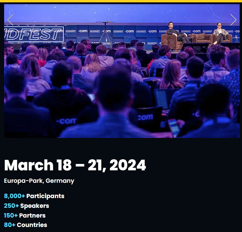 Finally bit the bullet and booked my trip to #CloudFest. Still on the fence? Use be below link for a FREE standard pass. buff.ly/3OHP9tC