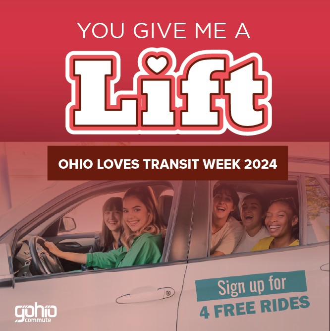 MORPC's tweet photo. We are sending love to Gohio Commute for #OhioLovesTransitWeek. Did you know that @gohiomorpc offers four free emergency ride home per year? Never leave home without a backup plan. Sign up today at https://t.co/jurmY88Qxr https://t.co/OWv2ZPAZB5