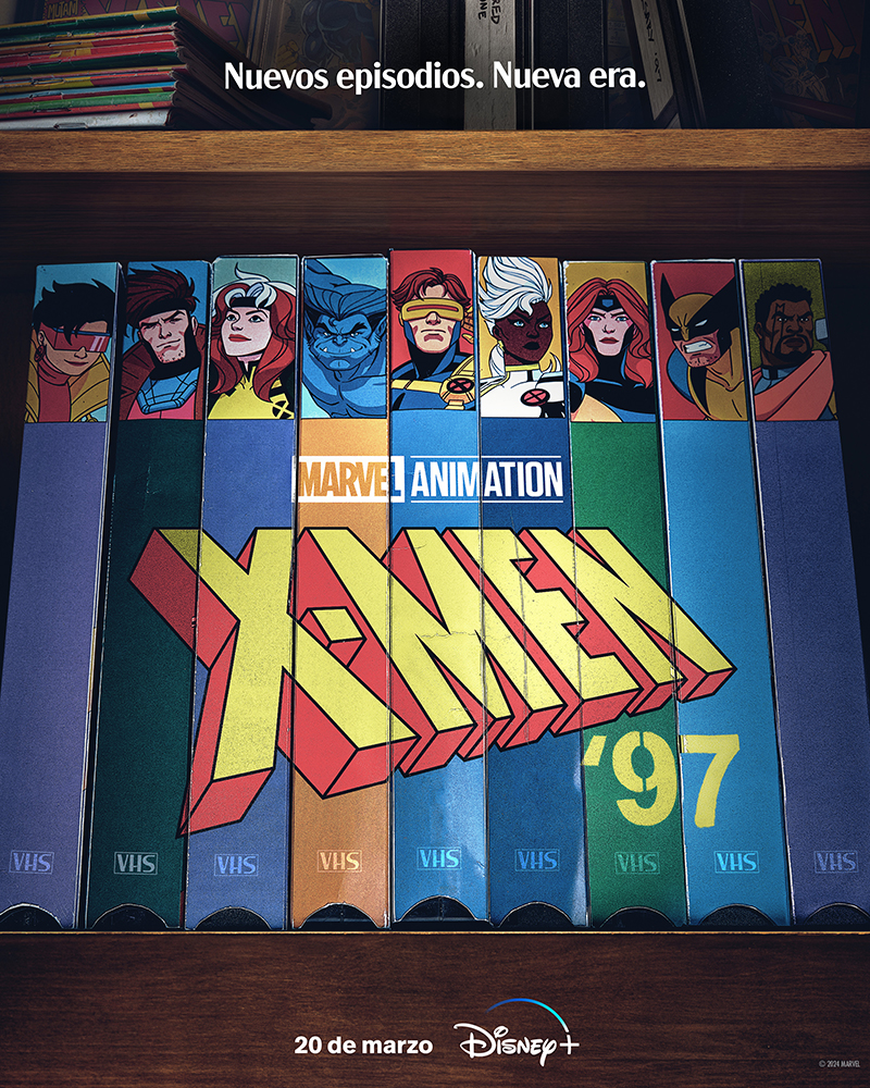 MarvelLATAM's tweet photo. Nuevos episodios, nueva era. 

#XMen97, estreno 20 de marzo en @DisneyPlusLA. https://t.co/E3iBRCQqCx