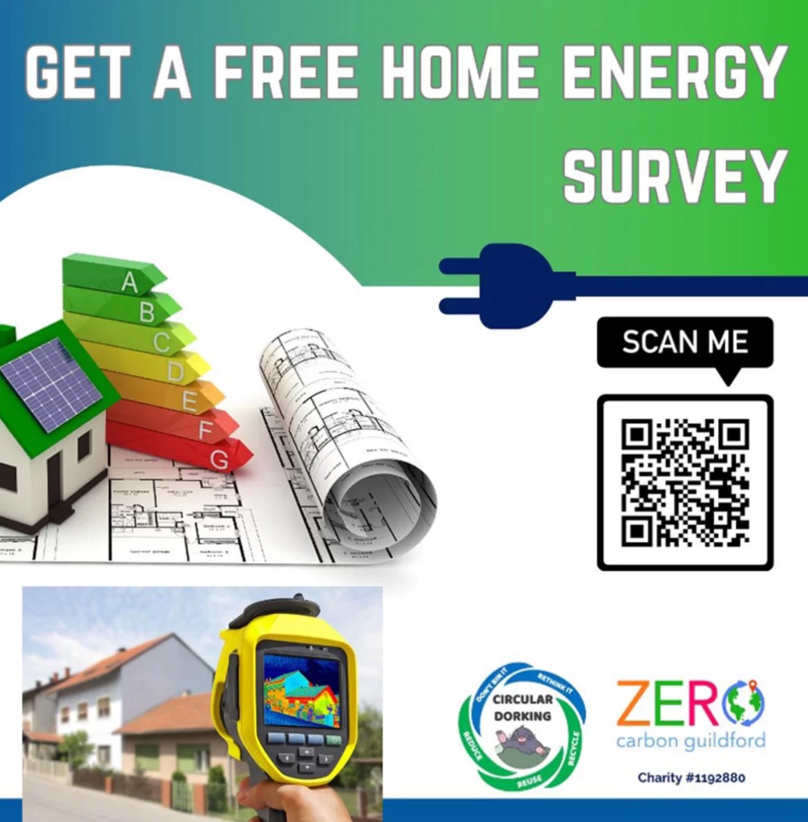 circulardorking's tweet photo. Free home energy surveys including infrared images. Delivered by CircularDorking, etc as part of the HEAT project with @ZeroGuildford  // 4.8 out of 5 feedback so far!.  Request one anywhere in Surrey- goto: https://t.co/HZRNAsHxHZ. // #Surrey #MoleValley #EnergyEfficiency https://t.co/H1JvO9Vs4X