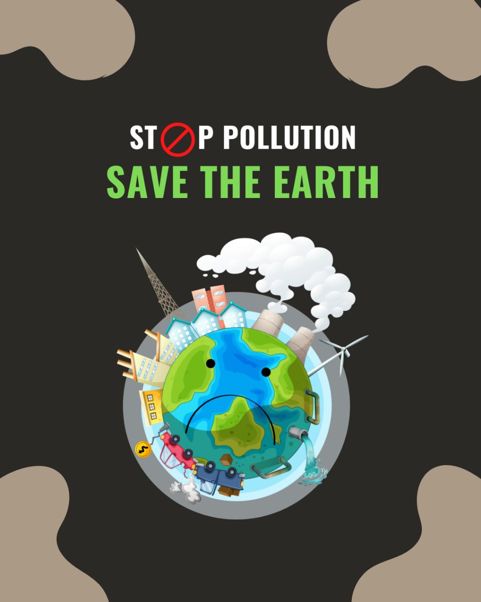 EarthBuddy22767's tweet photo. Environmental pollution threatens our planet's health on multiple fronts air, water, soil. It's time to confront this crisis head on with bold action and sustainable solutions. Let's protect our precious ecosystem and  greener future for all. #EnvironmentalPollution #GreenFuture https://t.co/Kb6y0Fpg7k