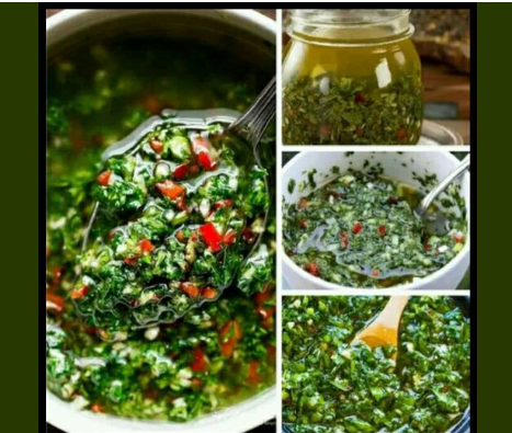 pablocasx1's tweet photo. Receta del dia ...

SALSA CHIMICHURRI CASERA.
+ INGREDIENTES.
- 4 cucharadas de ajo.
- 4 cucharadas de perejil.
- 1 cucharada de orégano.
- 1 cucharada de colmada de aji molido.
- Medio litro de agua.
- Vinagre.
- Aceite.
- Sal y pimienta.
+ PREPARACIÓN.
- El primer paso para preparar la salsa chimichurri consiste en llenar una olla con medio litro de agua, encender el fuego rápido y dejar que el agua empiece a hervir.
- Mientras lo hace, puedes ir preparando las verduras:
- Tienes que picar las cuatro cucharadas de ajo y las cuatro cucharadas de perejil y mezclarlo todo para que queden los ingredientes homogéneos.
- Cuando tengas el ajo y el perejil picados, tienes que mezclarlos junto con la cucharada de orégano, el ají molido, la sal y la pimienta.
- A continuación deberás agregar un poco del agua hervida a la mezcla y además tienes que agregar vinagre y aceite hasta darle la consistencia que desees.
- Para terminar la salsa chimichurridebes guardar la mezcla en frascos o botellas que estén bien cerradas y guardarlos en la nevera o frigorífico.
- Y ya está Ahora podrás acompañar tus recetas con esta deliciosa salsa.