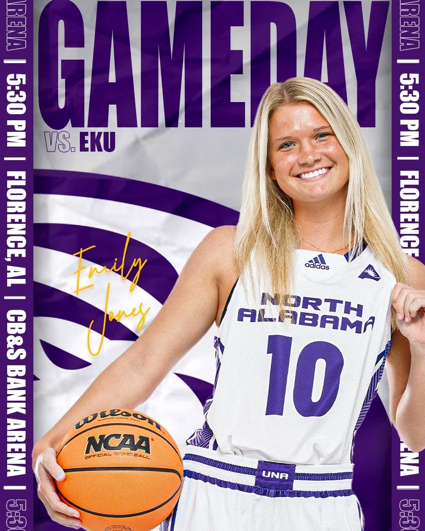 There's room for only ONE sheriff in town 😎 GAMEDAY IN THE BANK ❗ 🆚: EKU 📍: Florence, AL ⏰: 5:30 PM 🏟️: CB&S Bank Arena 📊: tinyurl.com/48df8h3j 📺: tinyurl.com/3vvn37t3 🎟️: tinyurl.com/3kp7p4tn 📻: tinyurl.com/bdfyj72z #RoarLions🦁