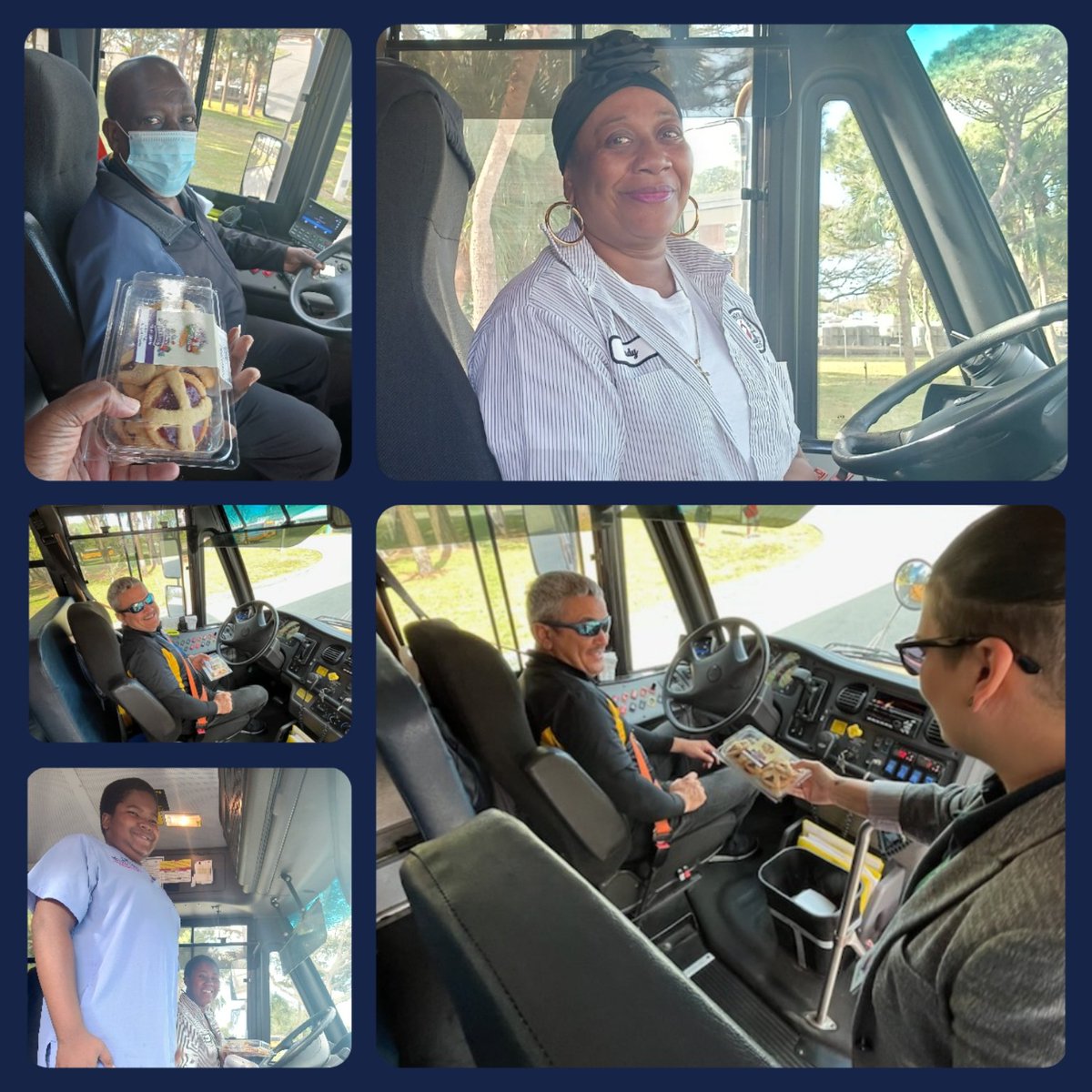 LWMSWarriors's tweet photo. Driving our appreciation to new heights with sweet surprises for our dedicated bus drivers! 
#LoveTheBusMonth! https://t.co/qZdlI145Xs