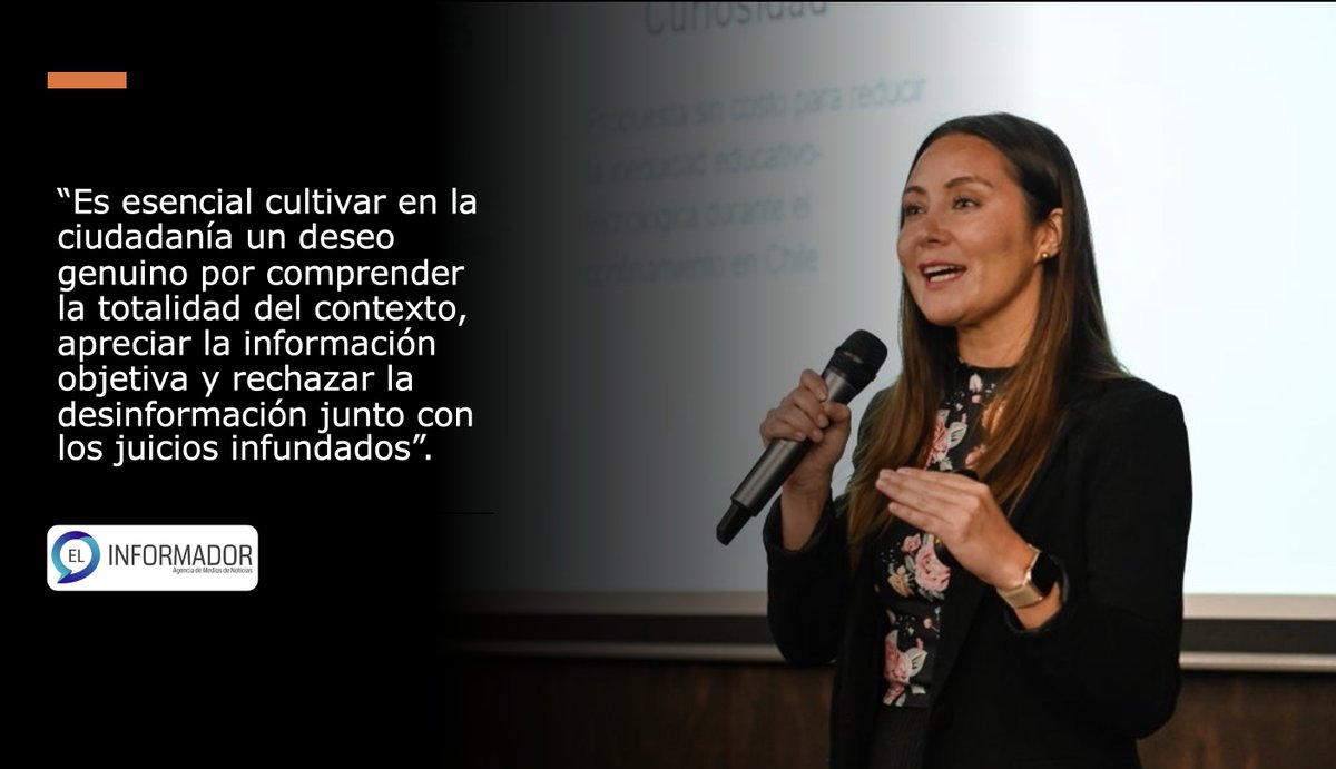 Académica de la Facultad de <a href="/SaludSocUDLA/">Facultad de Salud y Ciencias Sociales UDLA</a> aborda consecuencias de la desinformación. Leer más en <a href="/elinformador/">elinformador</a> ➡ lnkd.in/ewPbG-NX
#desinformación #InformaciónResponsable #DiálogoConstructivo #EducaciónMediática #UDLA #G5Noticias #SaludSocial
<a href="/SaludSocUDLA/">Facultad de Salud y Ciencias Sociales UDLA</a>
<a href="/UDLA_CL/">UDLAChile</a>