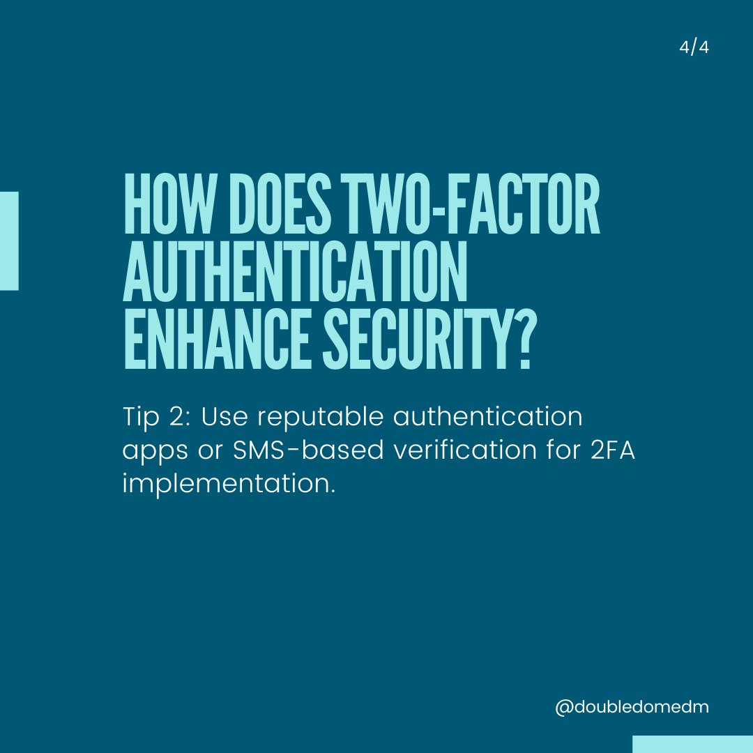 #CyberSecurityTips: Strengthen your website security with two-factor authentication! 🔒 #2FA #MultiFactorAuthentication #SecureAccess 📱  #digitalmarketing #wordpress #websitesupport