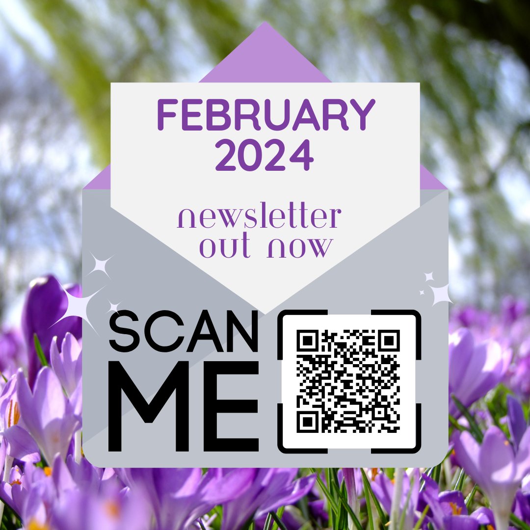 Our latest newsletter has dropped! Subscribers, check our inbox and if you've not requested to receive it, send us an email to be subscribed (it's free) or hit the link / scan the QR to view. mailchi.mp/1e084315660c/j…