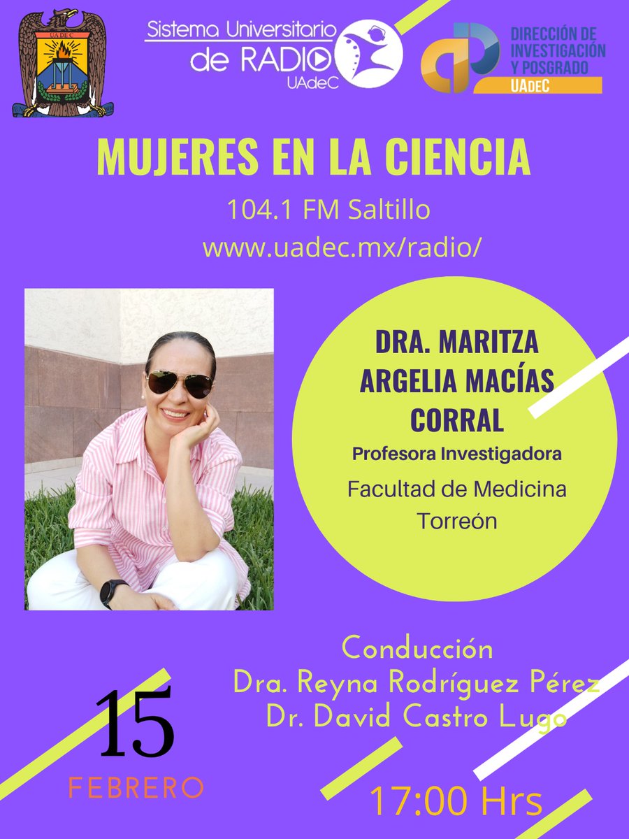 Dirección de Investigación y Posgrado UAdeC tweet media