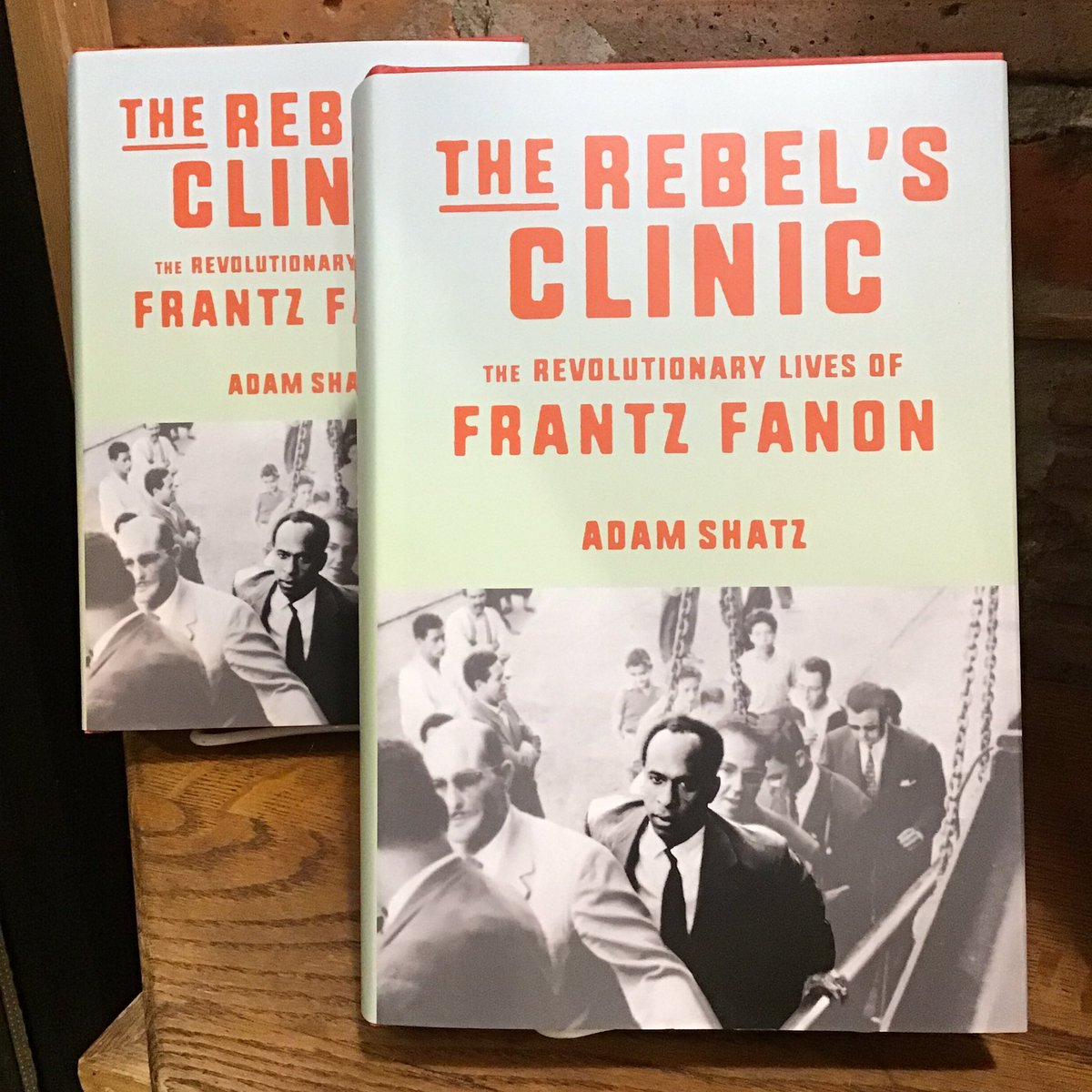 “In the era of Black Lives Matter, Frantz Fanon’s shadow looms larger than ever. The Rebel’s Clinic tells the story of Fanon’s stunning journey, which has all the twists of a Cold War-era thriller.” burningbooks.com/products/the-r…