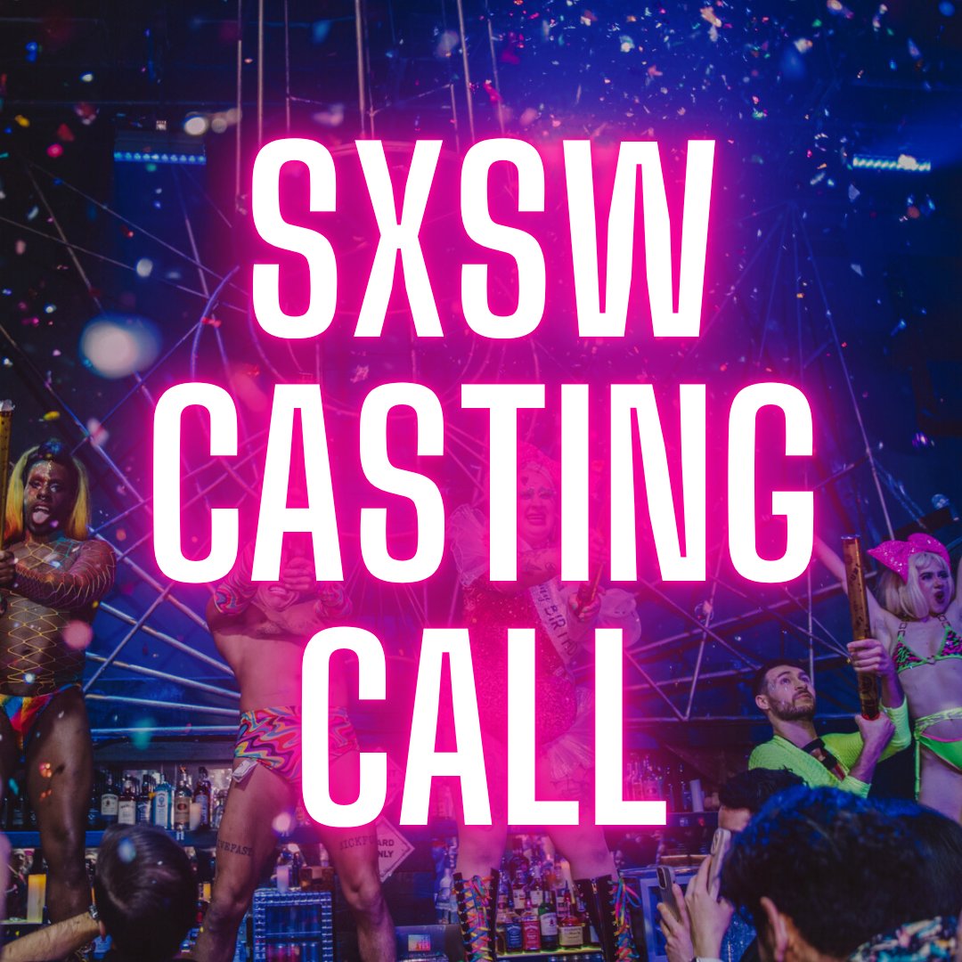 mads_nyc's tweet photo. SXSW CASTING CALL!  @houseofyesnyc  is headed to South By this year for a branded activation. Austin performers, please reach out to me if you fit the bill 🎭 

will respond to this thread with more info! 
❤️DM IF YOU HAVE QUESTIONS - SEND TO YOUR FAVE AUSTIN BABES ❤️ https://t.co/litUYp8dyF