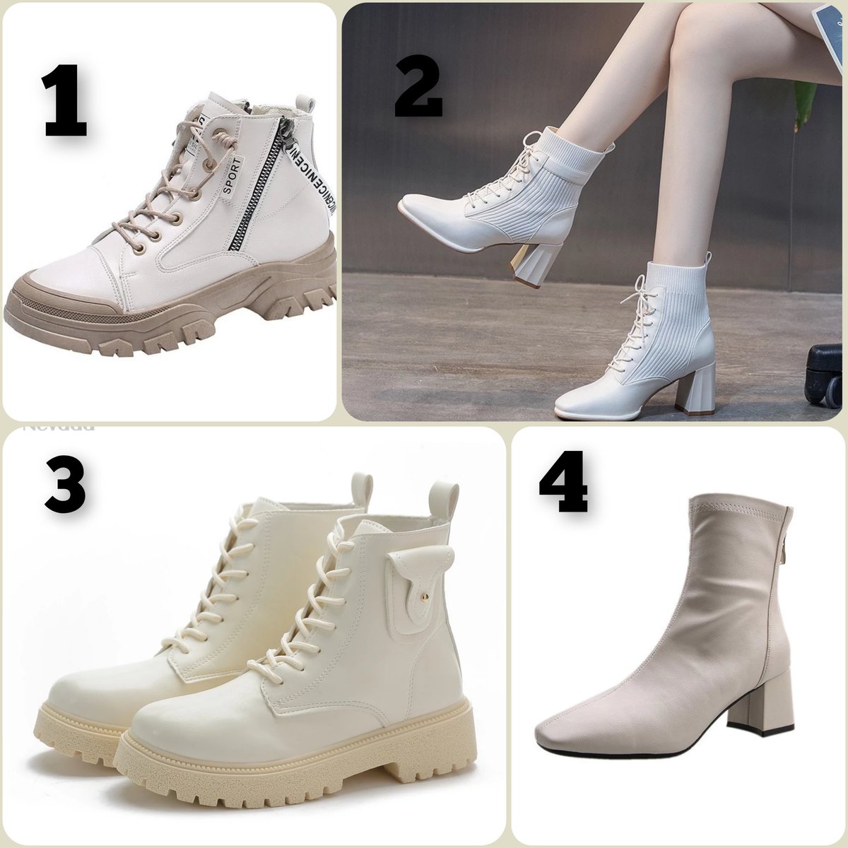 Sepatu boots wanita
1 --> shope.ee/7AFJmLUIoL
2 --> shope.ee/603MOE7T80
3 --> shope.ee/10egR4GtcN
4 --> shope.ee/5V75nDgf9O
