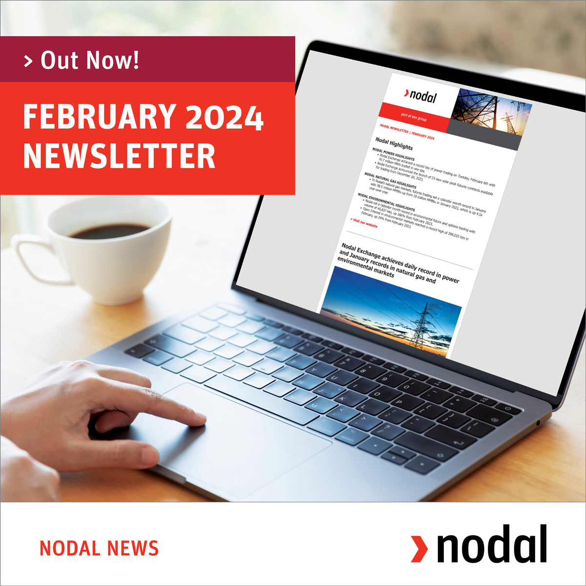 Out Now! The Nodal Newsletter for February 2024.

Read more: nodalexchange.com/nodal-newslett…