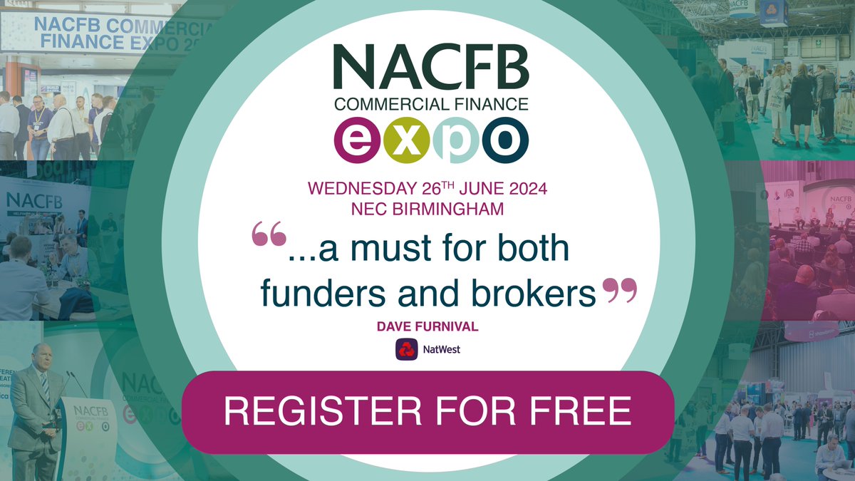 'A staple of the commercial finance calendar, #NACFB Expo brings together the majority of the industry under one roof.' Dave Furnival, NatWest. Join us on the day > commercialfinanceexpo.co.uk/register-2024 
#CFE2024 #CommercialFinanceExpo  #NACFBExpo  #CommercialFinance  #NACFBEvents