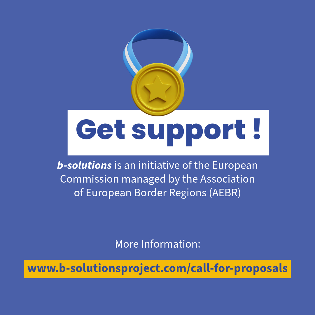 SocialnetAEBR's tweet photo. 📢 #bsolutions is your go-to tool in order to solve legal and administrative #obstacles hindering cross-border #cooperation 👉 check out our open #callforproposals for more information: https://t.co/ptk8n3TIwd📜 ! https://t.co/OAUEA3U36k