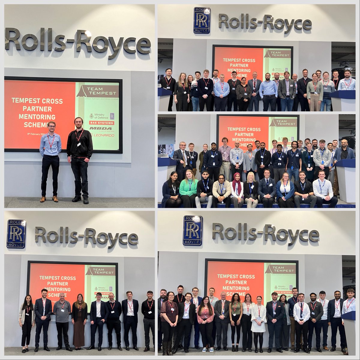 Last week mentors and mentees from across #TeamTempestUK came together @RollsRoyceUK in Bristol for the launch of the 3rd phase of the Tempest Cross-Partner Mentoring Scheme. Hear more on what the scheme offers by revisiting our #FutureHorizons podcast 👇 teamtempest.podbean.com/e/the-right-di…