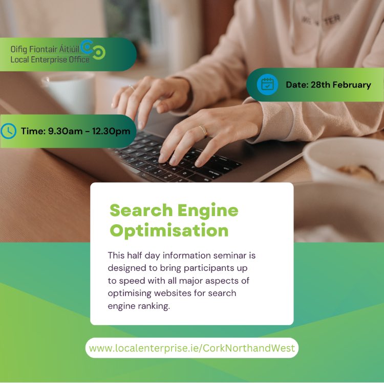 Search Engine Optimisation: Book now: bit.ly/3UZtt0n