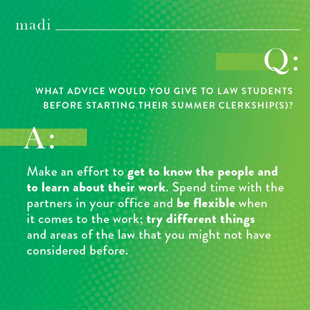 BalchBingham's tweet photo. Our next glimpse into the life of a member of #TeamBalch comes from Madi Seymour, an attorney in our Gulfport office and member of the Litigation Practice! #Balch101 

Learn more about careers at Balch: https://t.co/GZeInfArnX https://t.co/0B6LaWjmd7