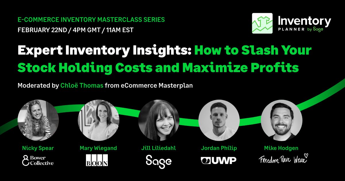 Underwaterpistol (@uwaterpistol) on Twitter photo High inventory holding costs are bad for business 🙅 Learn strategies to keep them down and maximise profits in <a href="/inventory_plan/">Inventory Planner</a>'s upcoming webinar.
Save your spot 👉 inventory-planner.com/inventory-mast… High inventory holding costs are bad for business 🙅 Learn strategies to keep them down and maximise profits in <a href="/inventory_plan/">Inventory Planner</a>'s upcoming webinar.
Save your spot 👉 inventory-planner.com/inventory-mast…