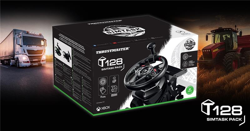 Thrustmaster Official on X: The T128 SimTask Pack is is now available for  delivery! 🔥 Get ready for a full-featured and immersive experience of  simulating driving heavy vehicles and agricultural equipment! 🚜