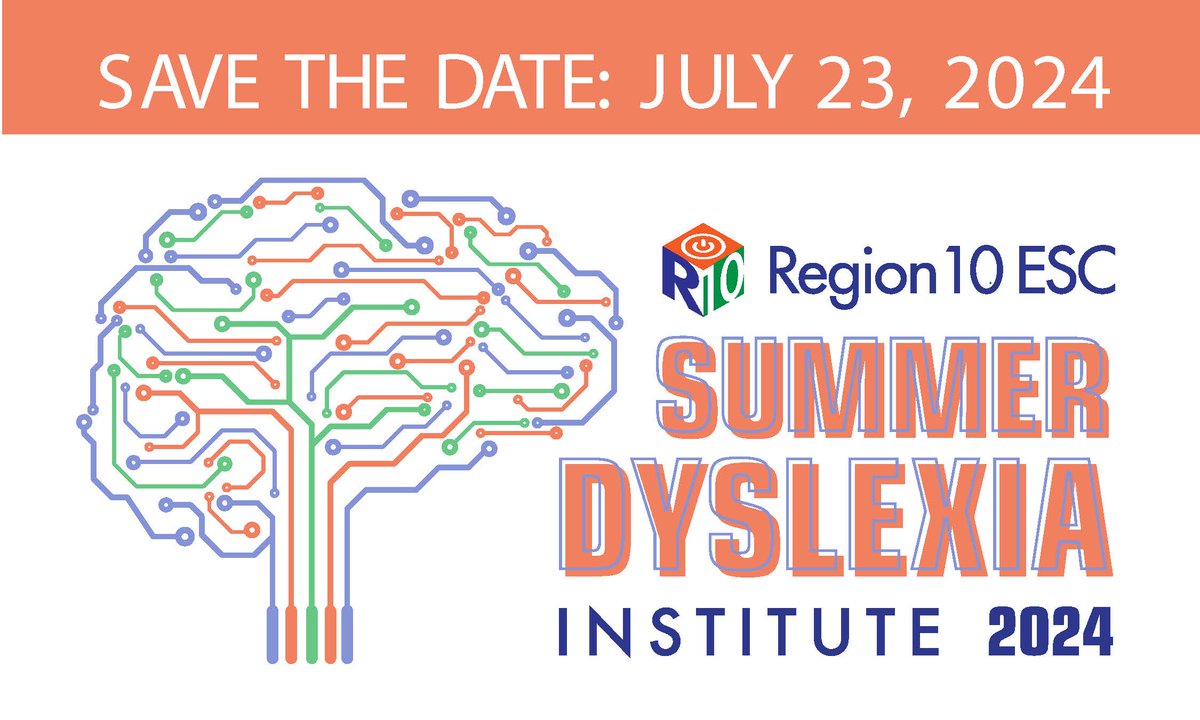Save the date and get ready for the Summer Dyslexia Institute at the Plano Event Center on July 23, 2024! 🗓️ This experience combines networking with learning opportunities! Registration opens up on March 1st, we hope to see you there! 👍