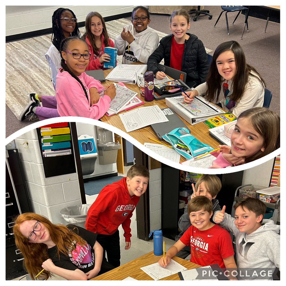 RedavidDeb's tweet image. Fifth grade working hard using their computational thinking! @VaughanRockets @CobbAlp #SOARon #lovetothinkhere