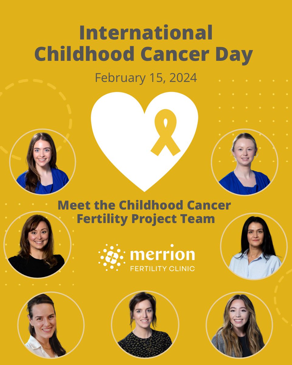 mfc_merrion's tweet image. On International Childhood Cancer Day, we are proud to collaborate with @IrishCancerSoc and @CHI_Ireland on The Childhood Cancer Fertility Project 💛 
For more information ➡️ merrionfertility.ie/children-young…

#ICCD