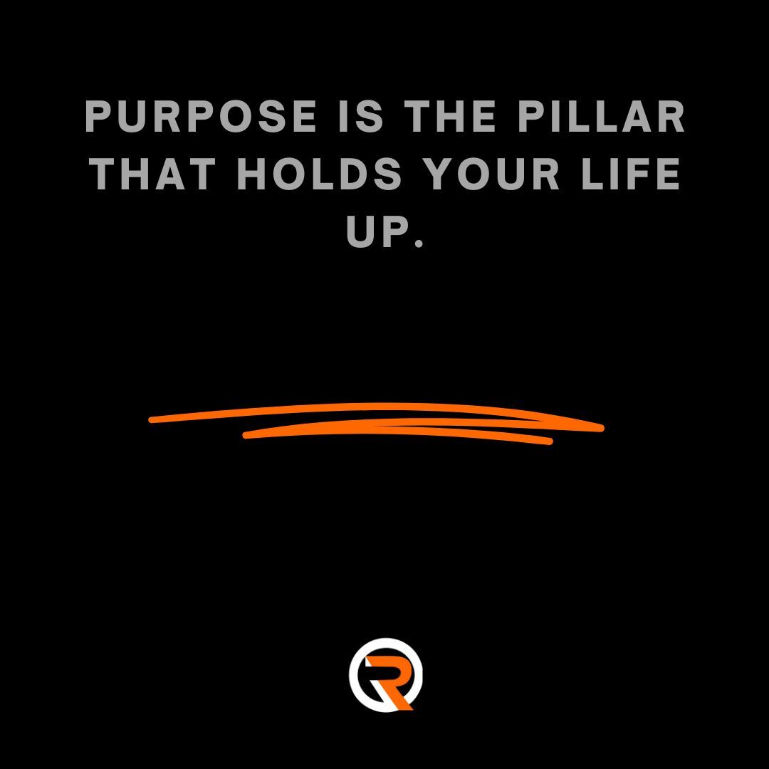 Build your life on the strong foundation of purpose. 

#LifePillar #StrongFoundation