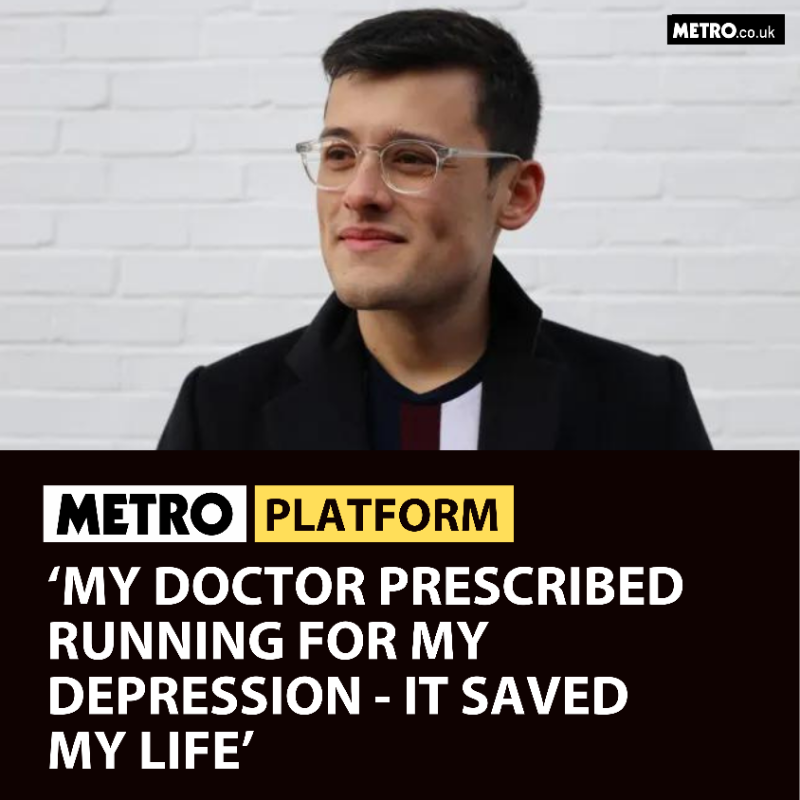 MetroUK's tweet photo. 'No longer feeling numb and empty, I was being brought back to myself'

@mschakraverty writes about how he started running for his mental health and it soon became a regular part of his life, helping him deal with his anxiety and depression
