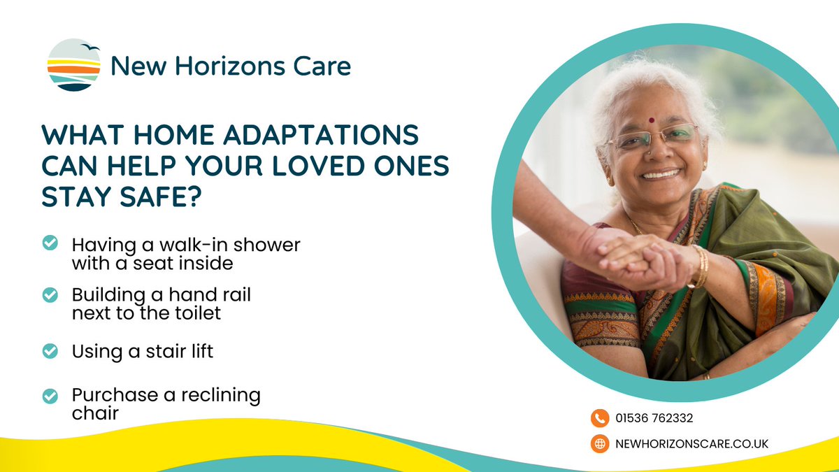 Wondering what home modifications can help your loved one stay safe?  

Having a walk-in shower with a seat inside.

Building a hand rail next to the toilet.

Using a stair lift.

Purchase a reclining chair.