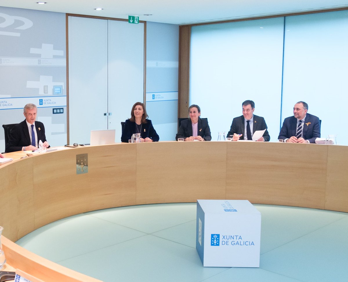 ConselleriaVPI's tweet image. O #ConselloXunta aproba o proxecto de trazado da autovía Tui-A Guarda entre  a PO-350 e Estás, en #Tomiño, que suporá un  orzamento de 78M€

🚧 O novo treito comezará cun enlace no quilómetro 3+790 da PO-350 e avanzará cara á Guarda ata o 59+860 da PO-552, na glorieta de Estás