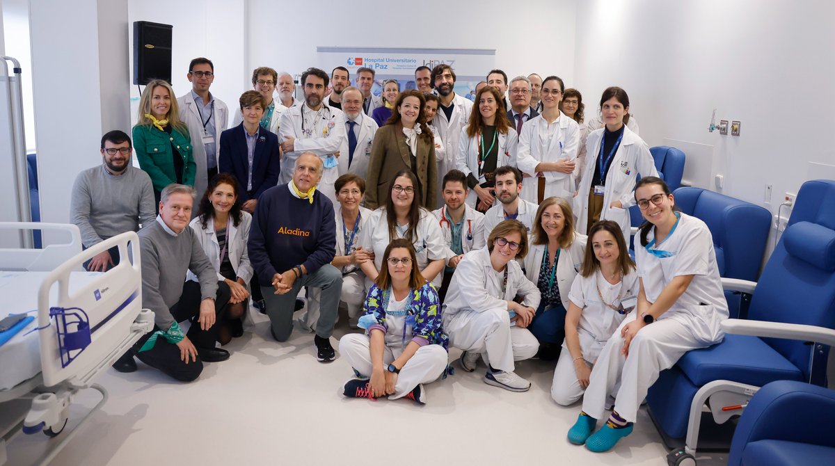 🏥 La Comunidad de Madrid inaugura el nuevo Hospital de Día de Hemato-oncología pediátrica del Hospital público La Paz. 👉 La consejera Fátima Matute ha visitado sus instalaciones, renovadas y equipadas con el apoyo de la @FundAladina. +Info: c.madrid/fmjqp