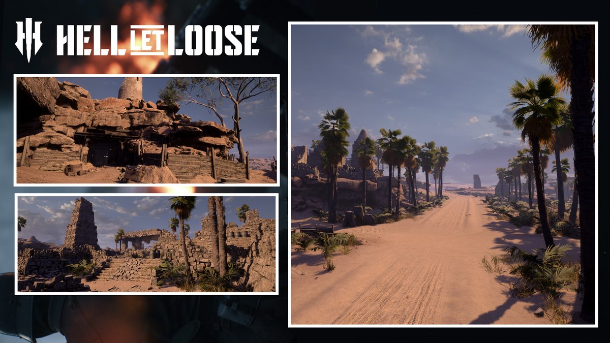 hell_let_loose's tweet photo. El-Alamein refresh 🗺️ 

Coming in British Rework Part 2 for Warfare, Offensive and Skirmish. 

🎮 #Xbox X|S, #PS5 and Steam. https://t.co/KJYp6QA4eP