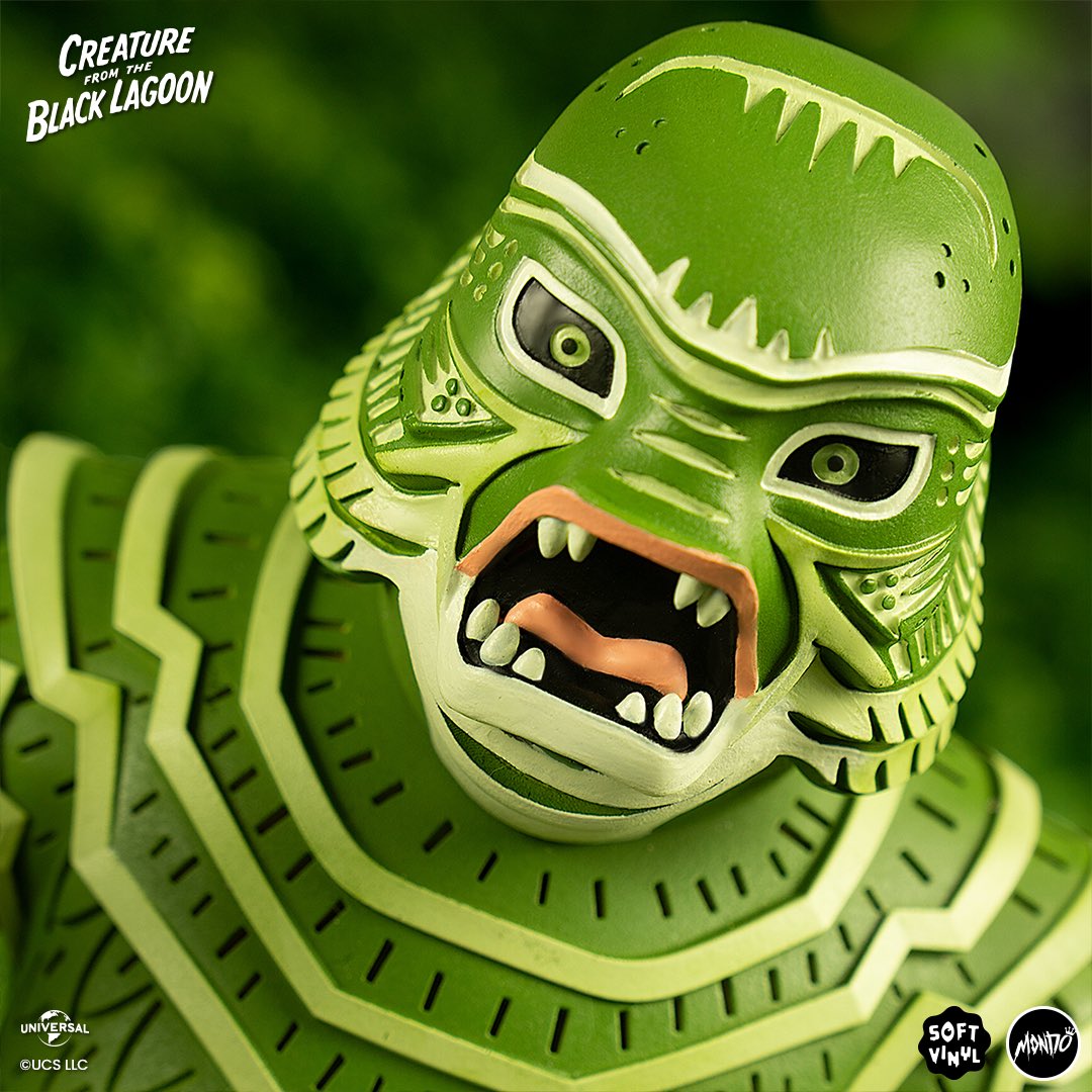 HEADS UP! LESS than 24 hours to get your Creature from the Black Lagoon Designer Vinyl figure! He’s available for preorder NOW on mondoshop.com!