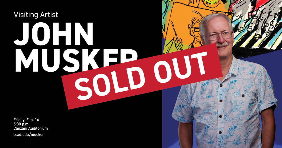 John's talk is sold out!! See you all tomorrow :)