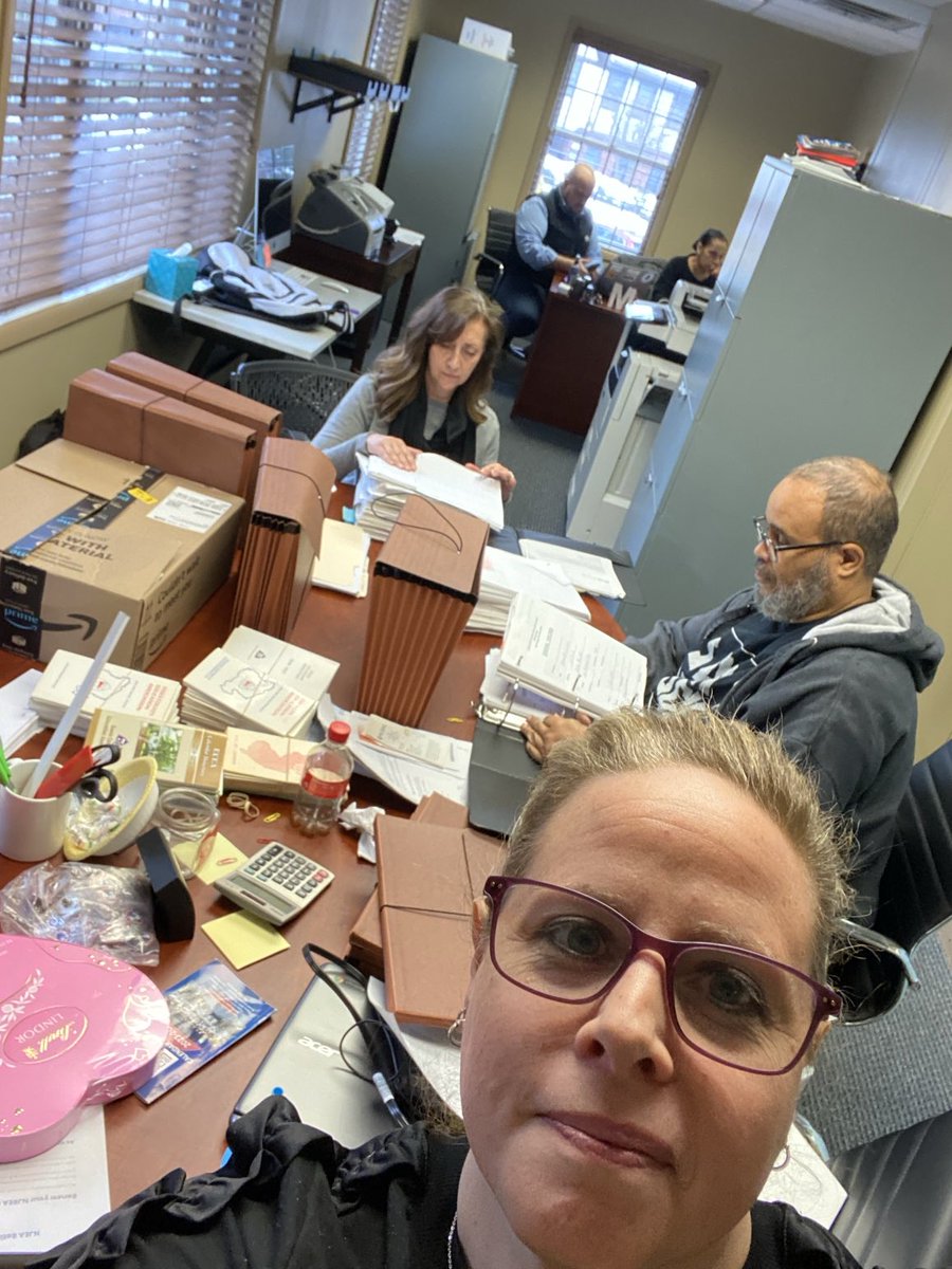 ChristineCandar's tweet photo. The ECEA office is busy with activity! Sometimes the behind the scenes work needs to be highlighted. Team work makes the dream work. ⁦@ECEANJORG⁩ @njea @nea #WeAreNjea https://t.co/oKVC8tWedV