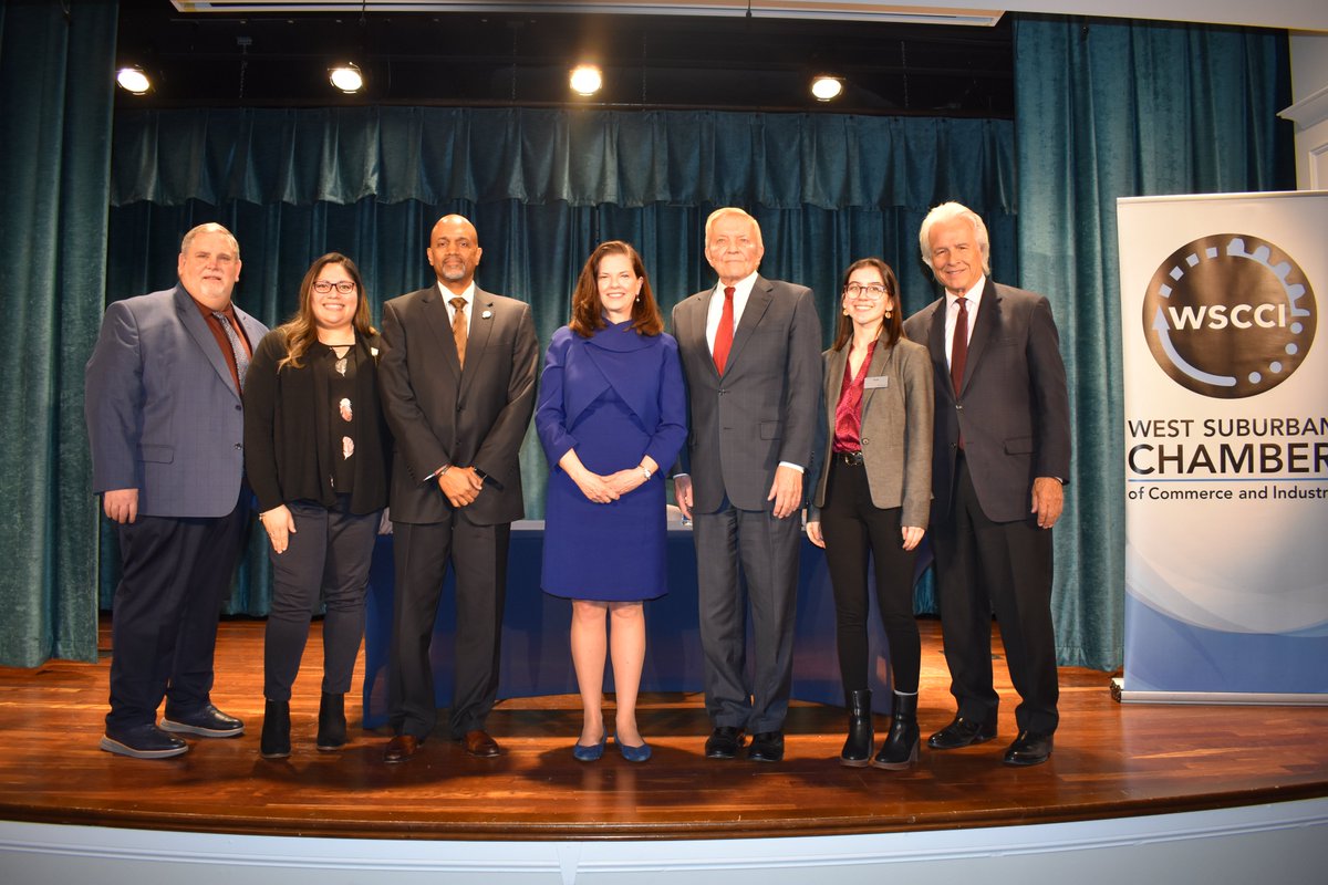 West Suburban Chamber of Commerce &amp; Industry hosted a Cook County States Attorney Forum on 2/13/24.  Thank you to Judge Eileen O’Neill Burke, Clayton Harris and Bob Fioretti for a lively and informative discussion.  Special thanks to our moderators and candidates.