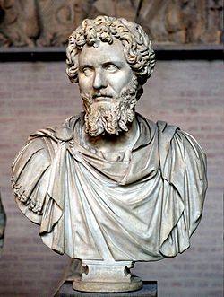 Septimius Severus was Born today 145AD in Leptis Magna, Africa. Emperor from 193 to 211. Late in his reign he travelled to Britain, strengthening Hadrian's Wall and reoccupying the Antonine Wall