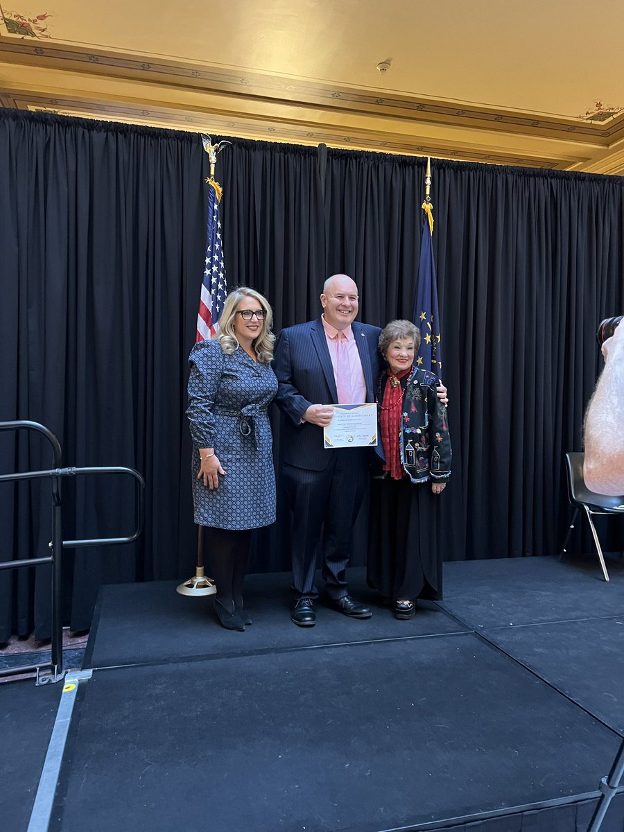 Congratulations to Cole and Dayton Elementary Schools for being recognized at the Indiana State House for having over 95% of their third grade students pass IREAD.