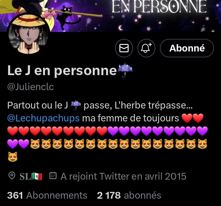 onalvo__'s tweet image. C'est quoi cette bio @Julienclc hdjdjdj